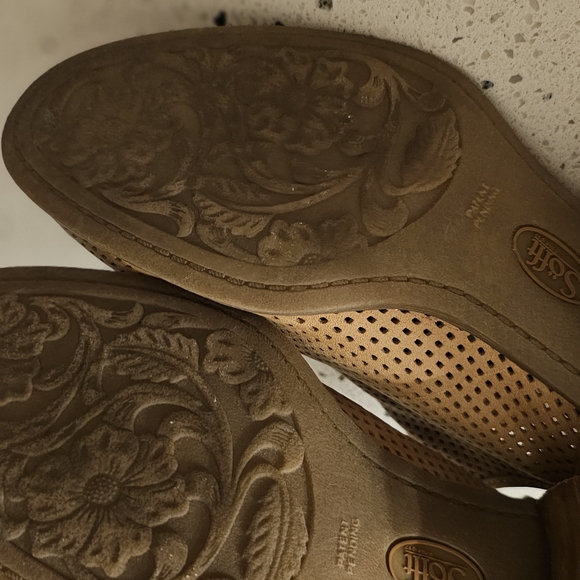 Sofft Comfort Tan Ankle Boots Booties - Picture 8 of 9